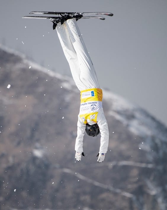 Peel in action during her world cup performance.