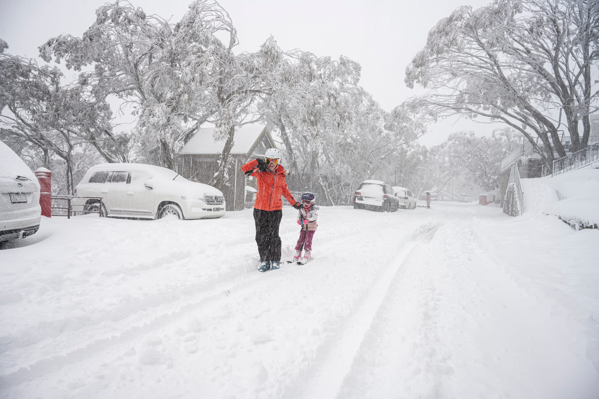 HEAVY SNOWFALL: Mountain Operations crew worked tirelessly to open more lifts and trails, ensuring more areas are accessible for visitors.