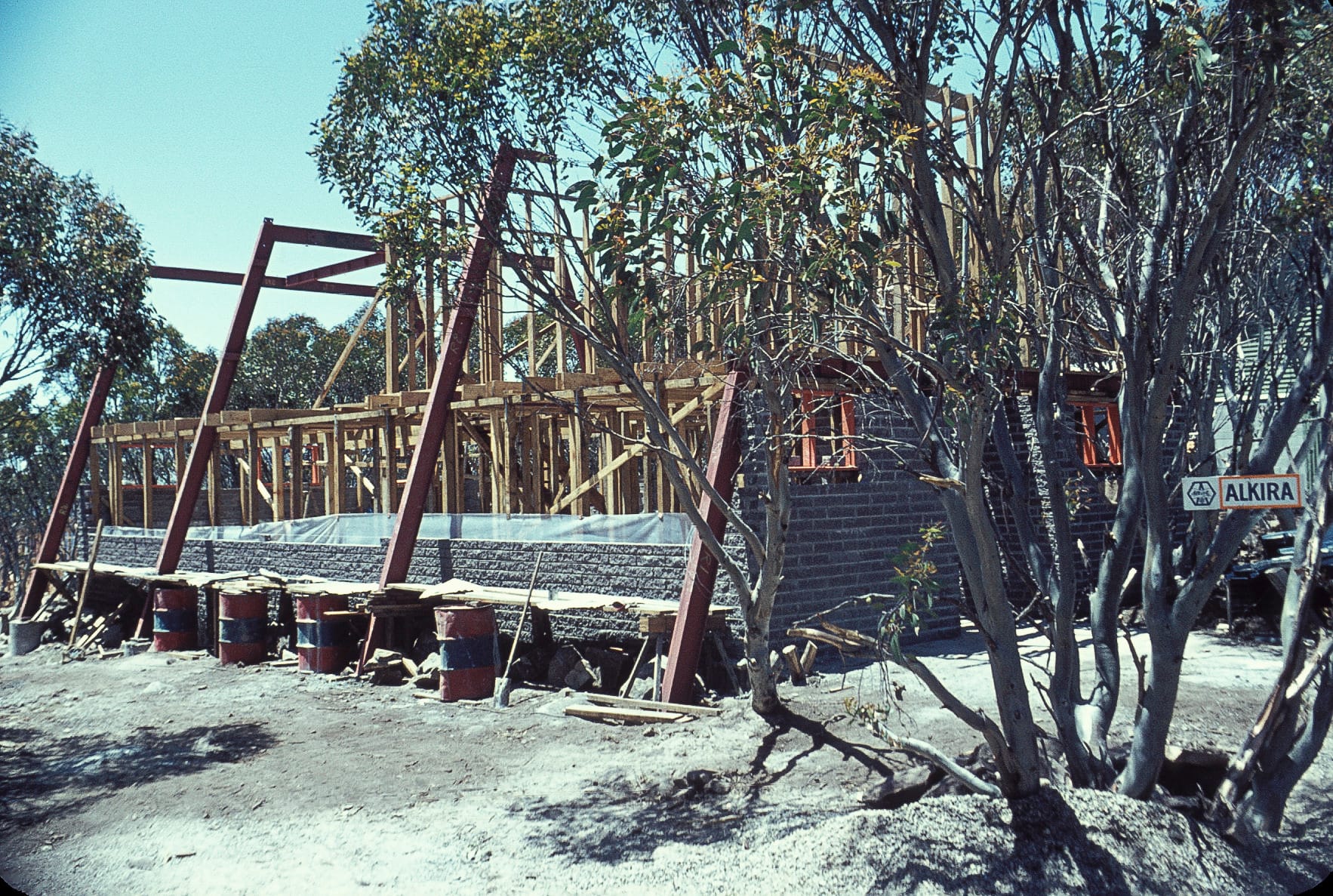 Alkira under construction 1964 - PHOTO: Steph Schwarz