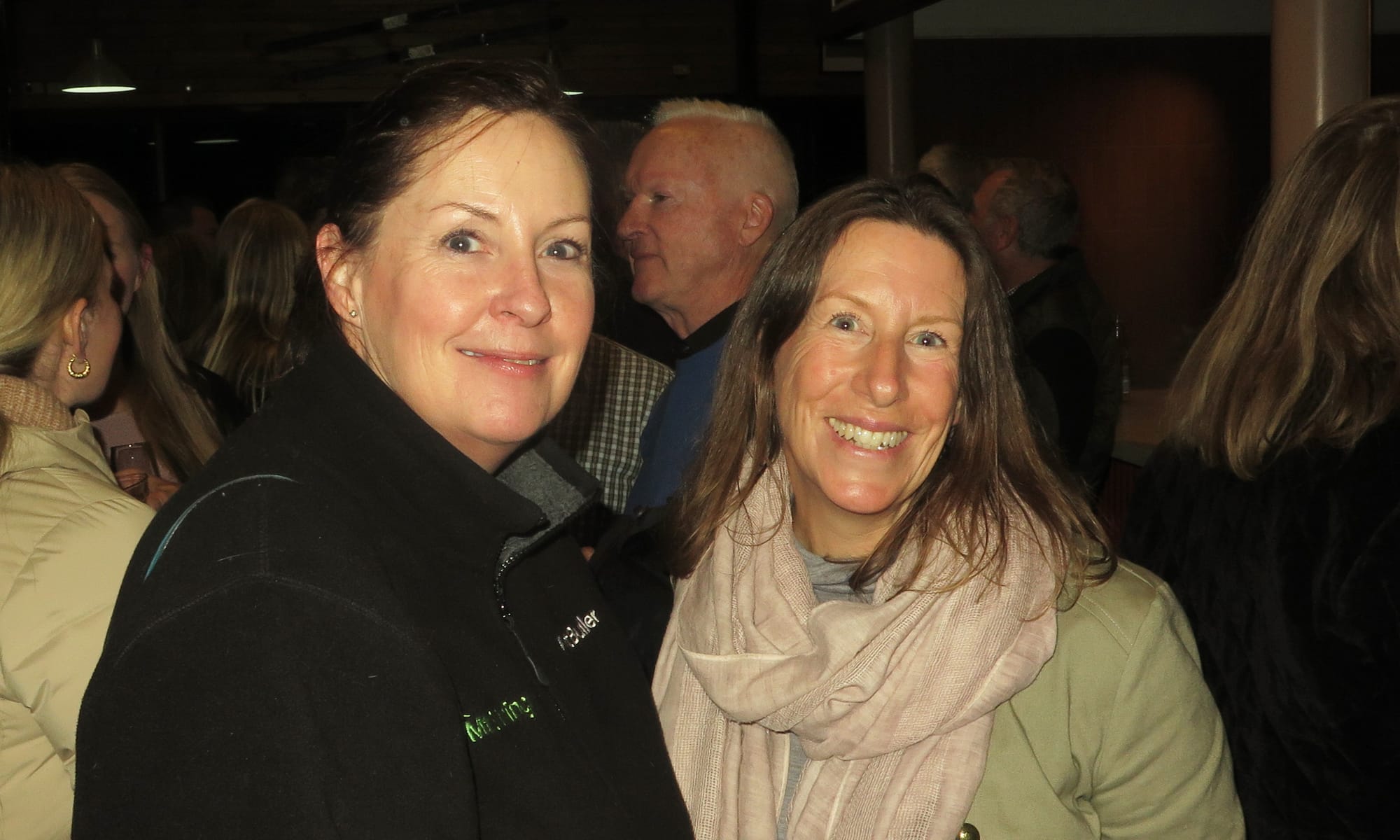 BULLER WOMEN: Sharon Rainsbury and Rhylla Morgan.  
