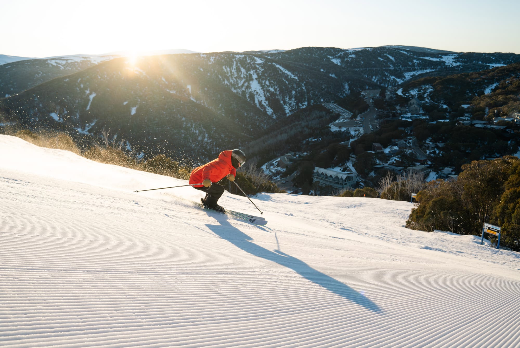 SPRING DELIGHT: Enjoy spring time skiing at Falls Creek this September. PHOTO: Aidan Haynes