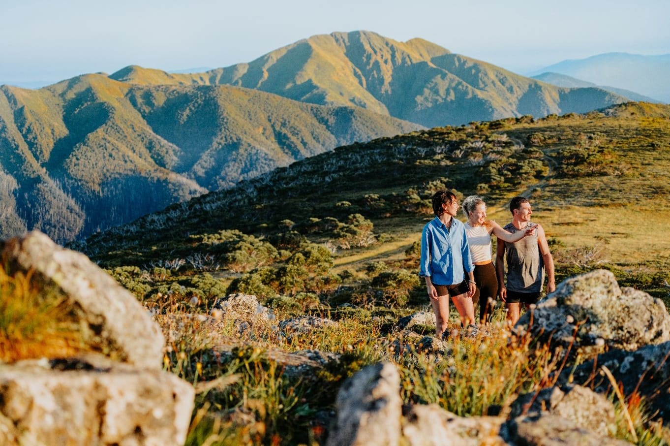 NEW WORLD: See Hotham like you’ve never seen it before. PHOTO: Mt Hotham Alpine Resort