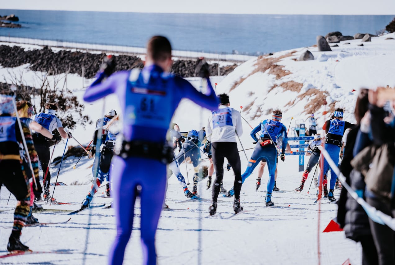 ON COURSE: The Kangaroo Hoppet draws elite cross country skiers from around the world.