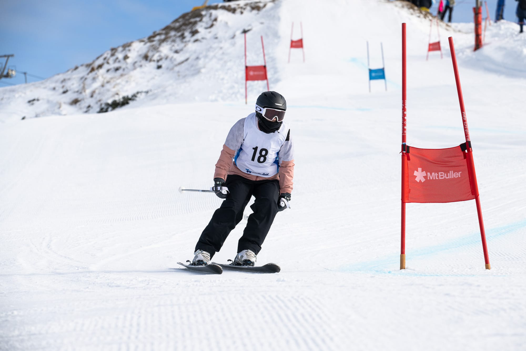 GLIDE: The winner of the Division 3 Female Alpine skiing competition was Lauren Kerjan. 