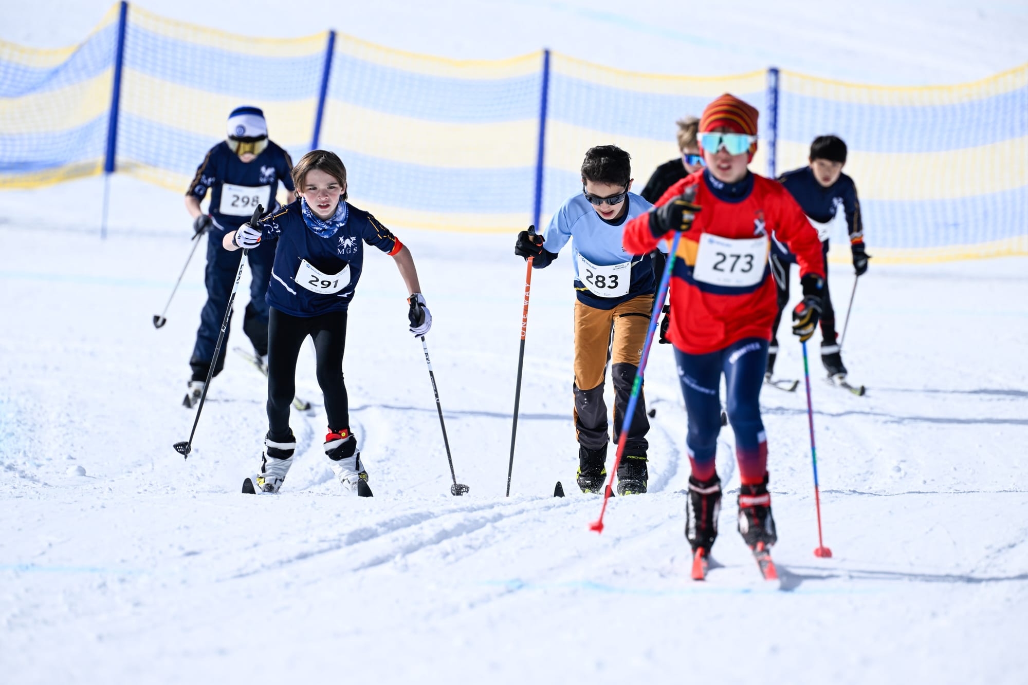 CROSS COUNTRY: Students from across Victoria competed in the Interschools' event on August 4. PHOTO: Tony Harrington/The Photoshop