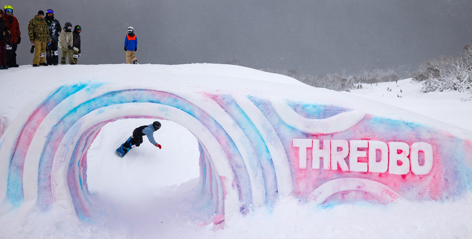 CREATIVE: The Banked Slalom event has interesting features.