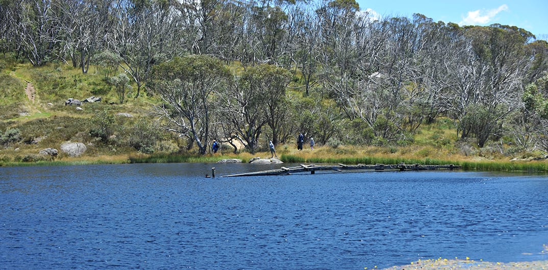 Picturesque Rainbow lake