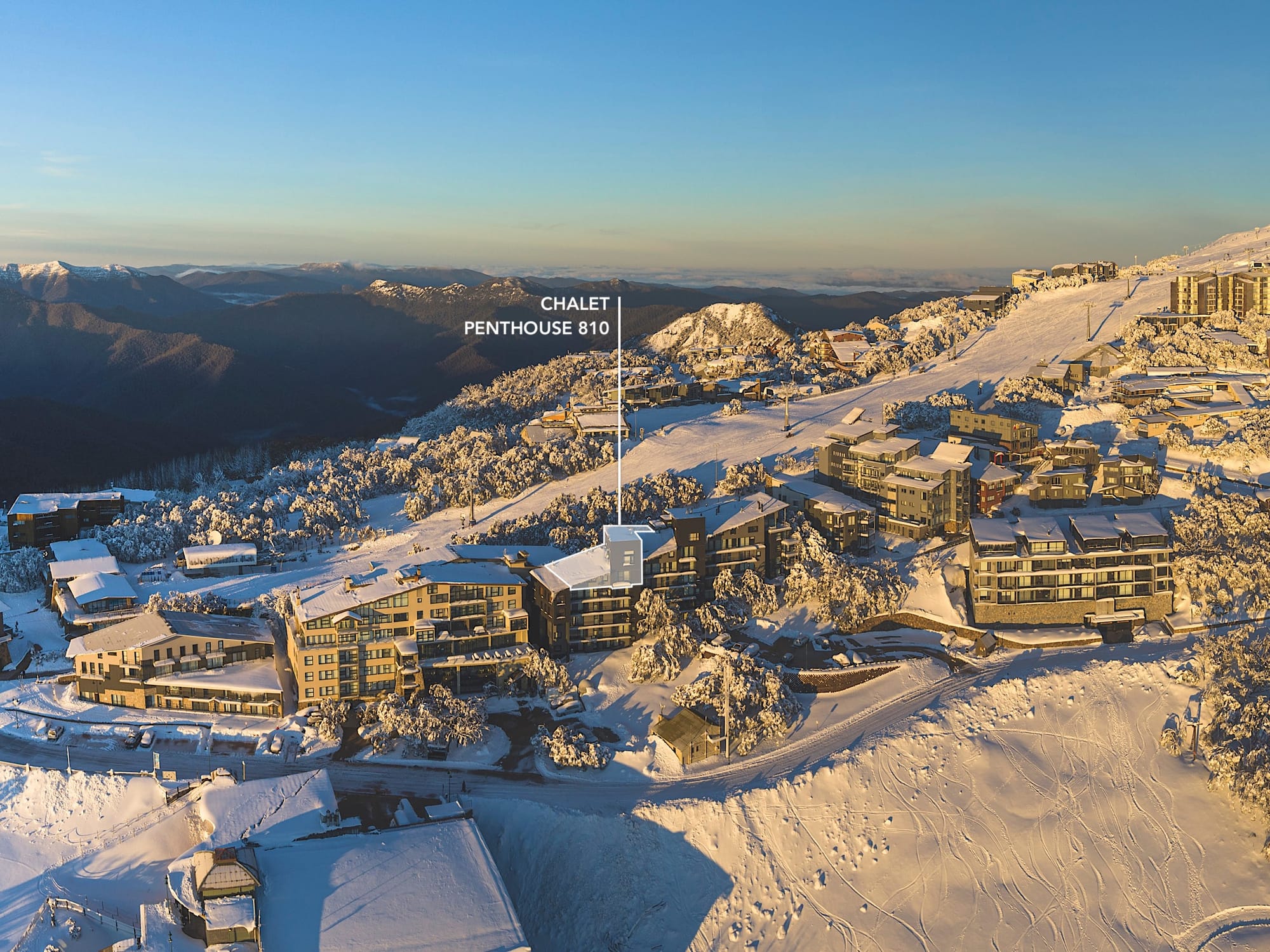 JUST LISTED: Penthouse 810 in the Chalet Apartments.