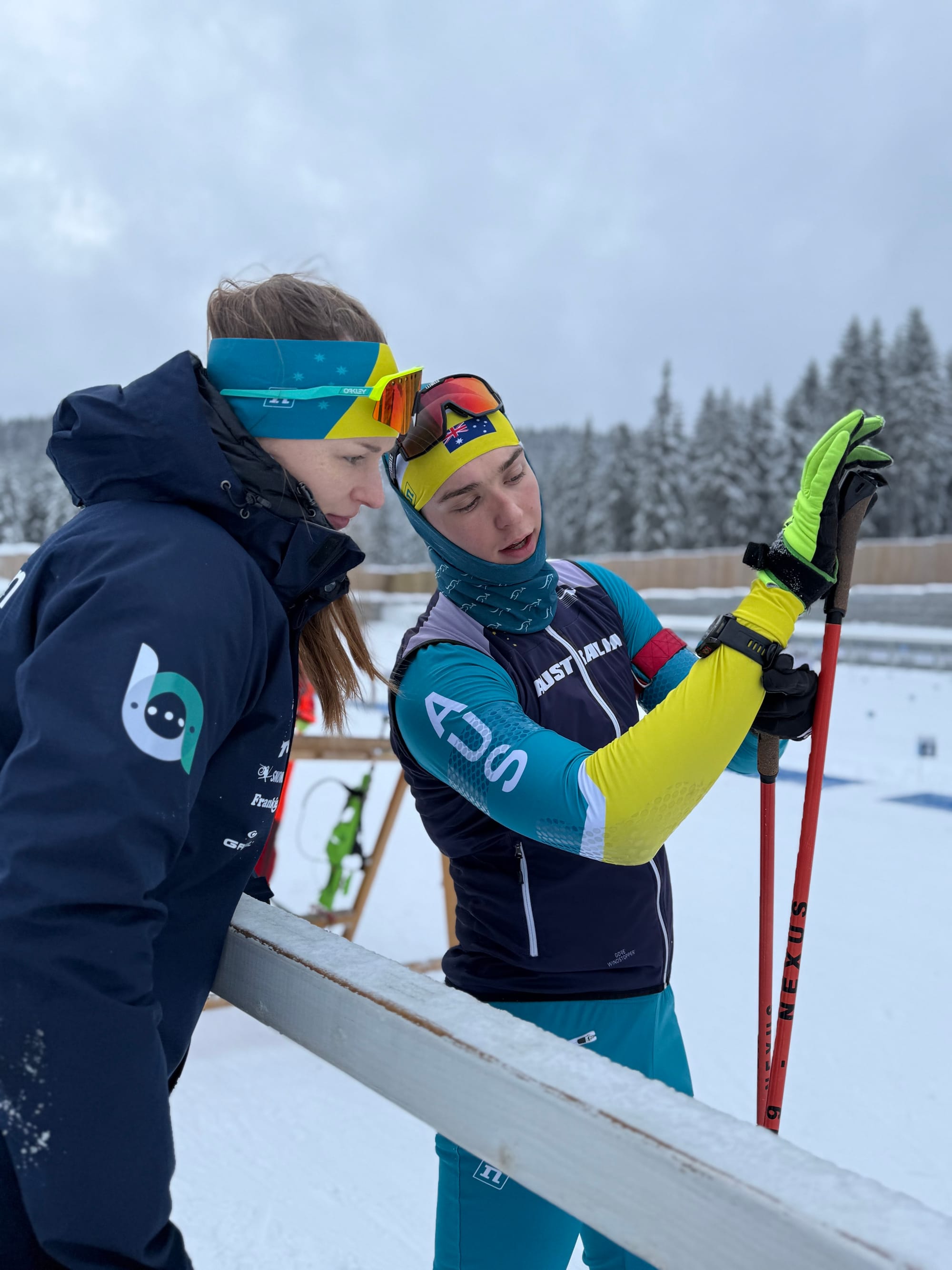 AMBASSADOR ROLE: Boris Stanish is always encouraging other to take up the sport of biathlon - skiing and shooting.