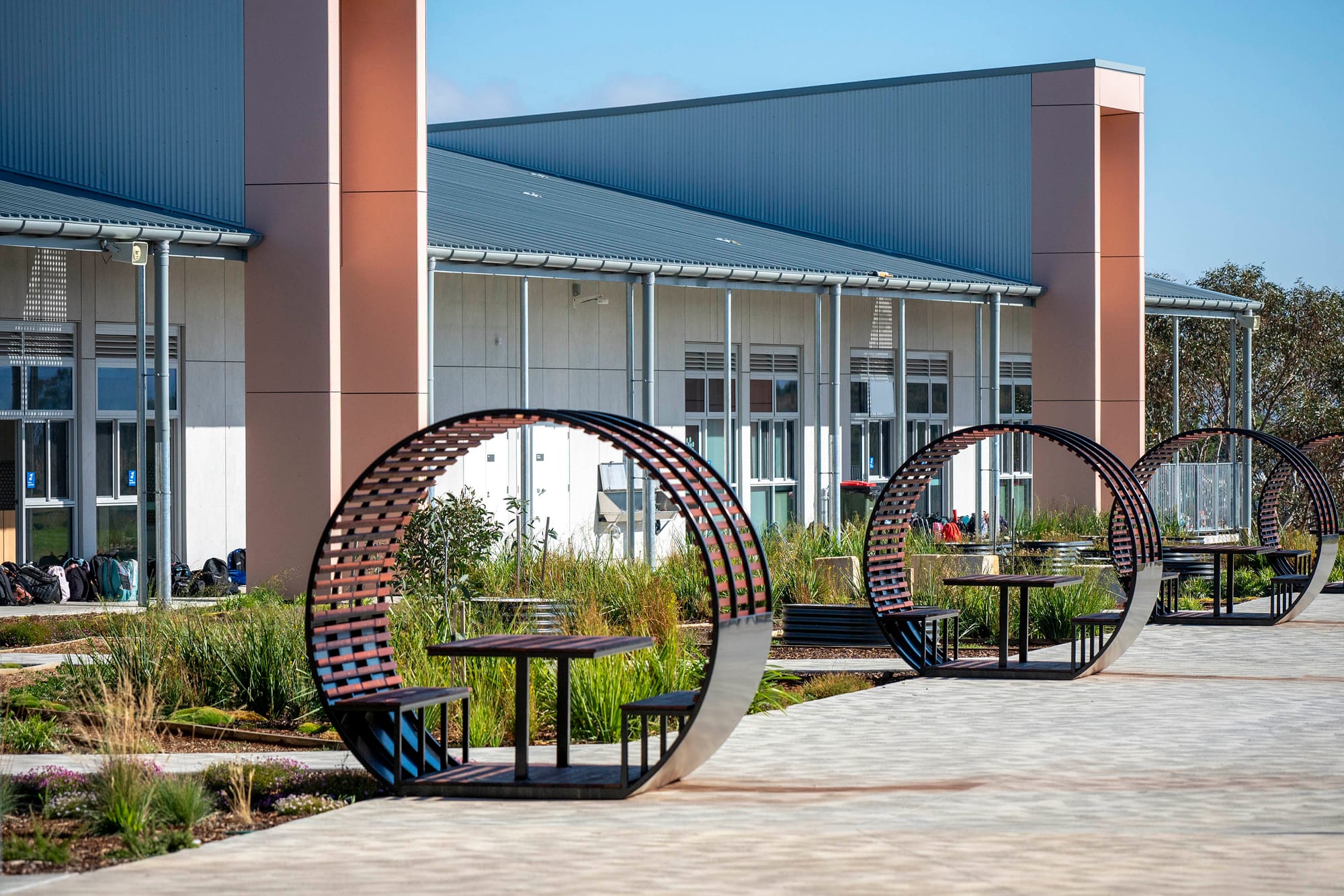 Classrooms and seating in the primary school.