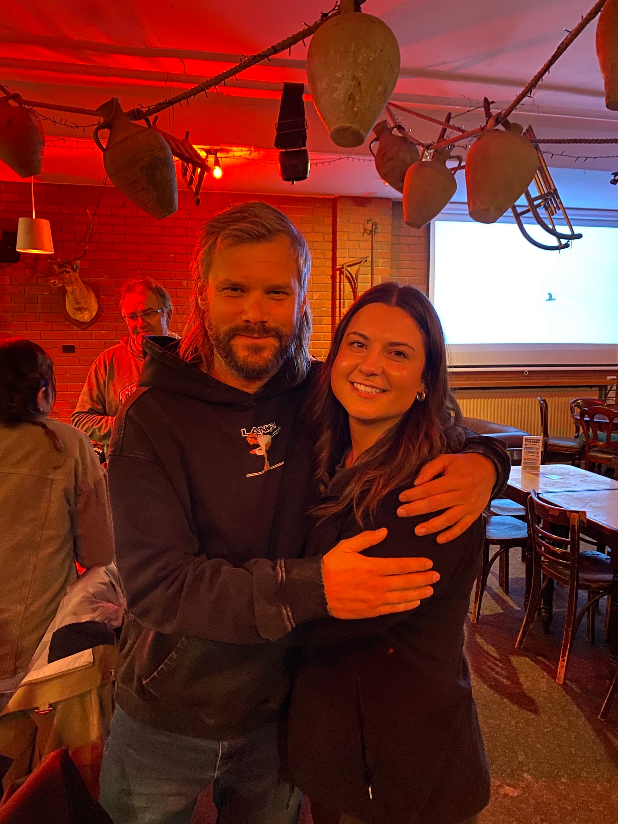 LIFELONG FRIENDSHIPS: Matej Sabol and Bronte McCoy.