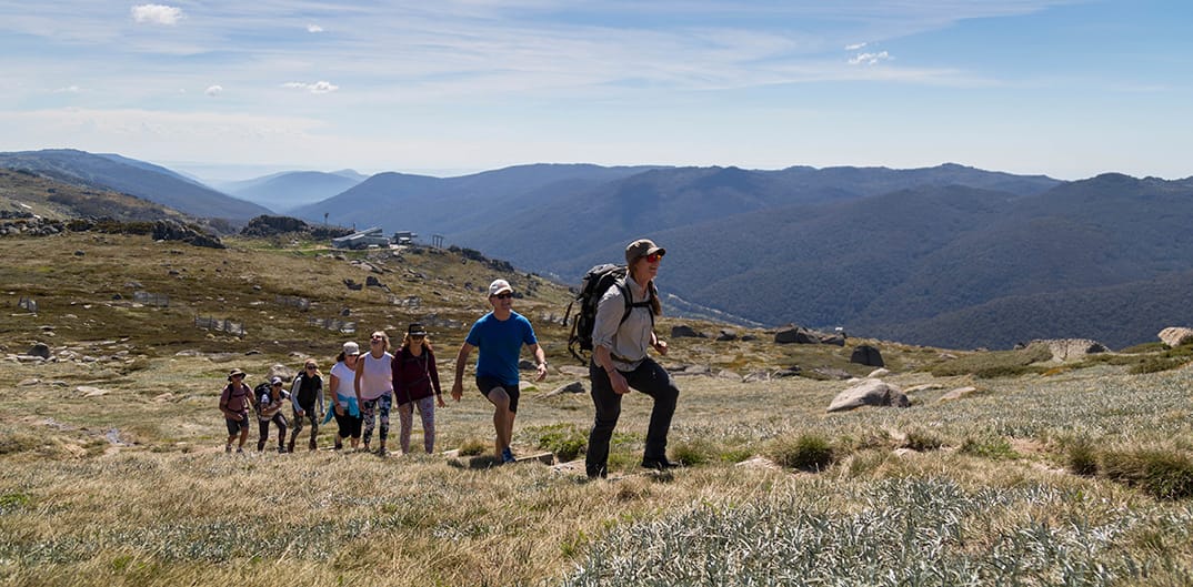 Guests can also hike to Australia's highest mountain, Mt Kosciuszko plus take scenic walks.