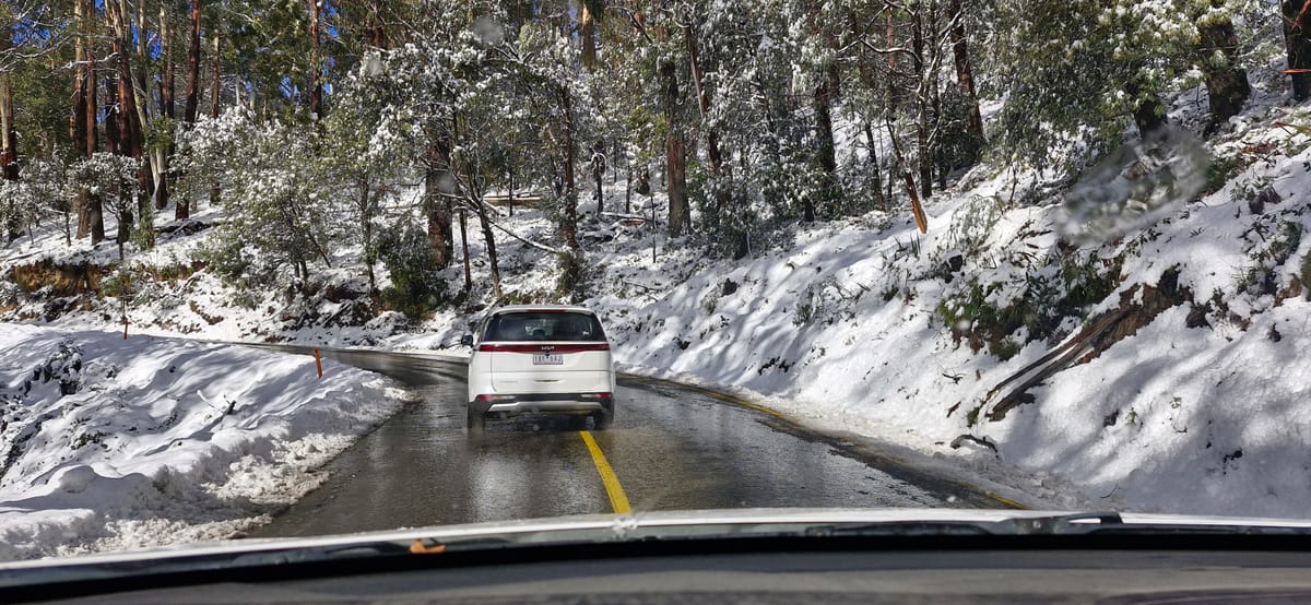 Carry wheel chains, slow down, take breaks Post feature image