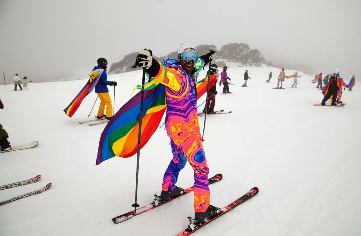 Celebrate pride on the slopes as Gay Ski Week returns to Falls Creek Post feature image