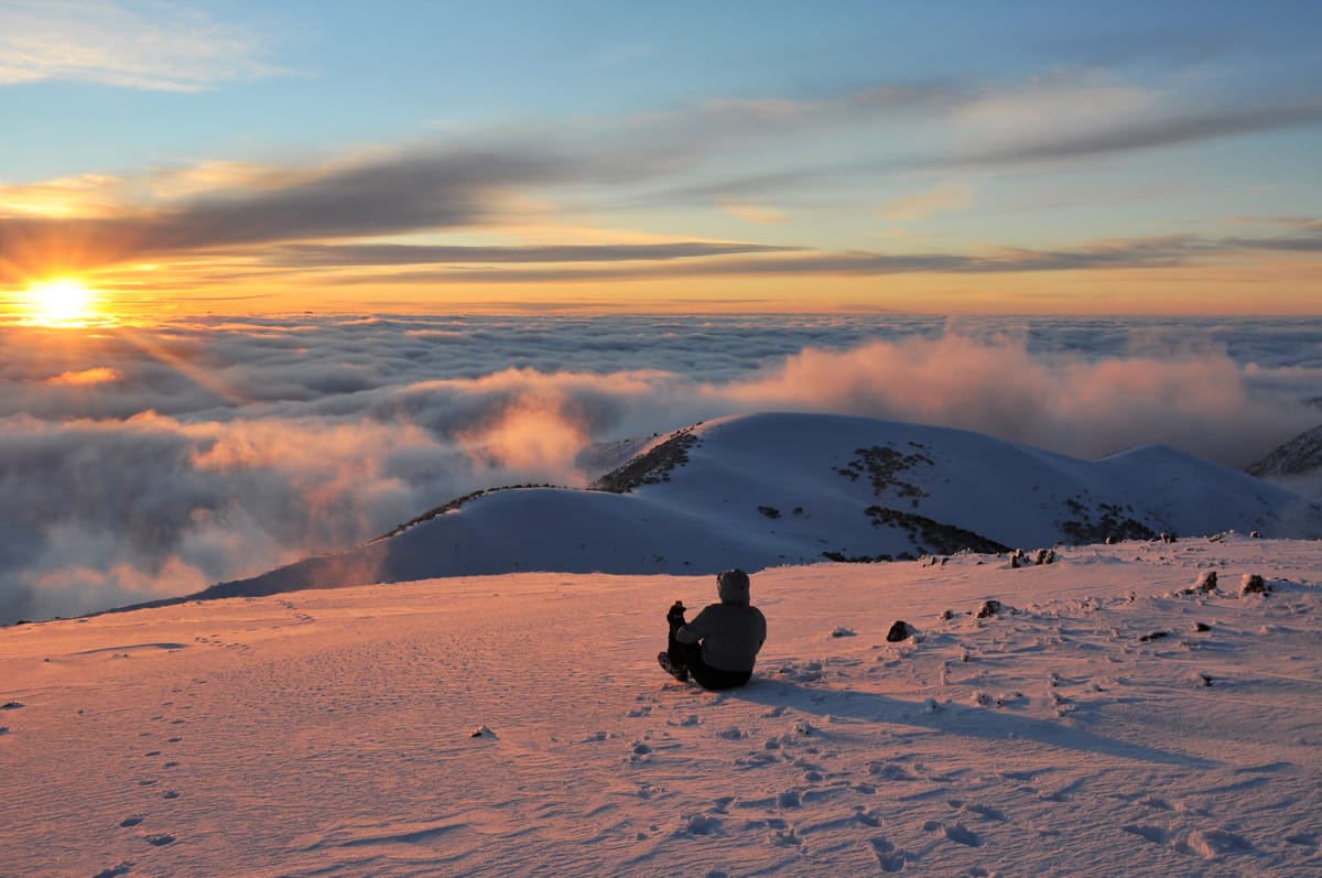 Sunset on the hill… Post feature image