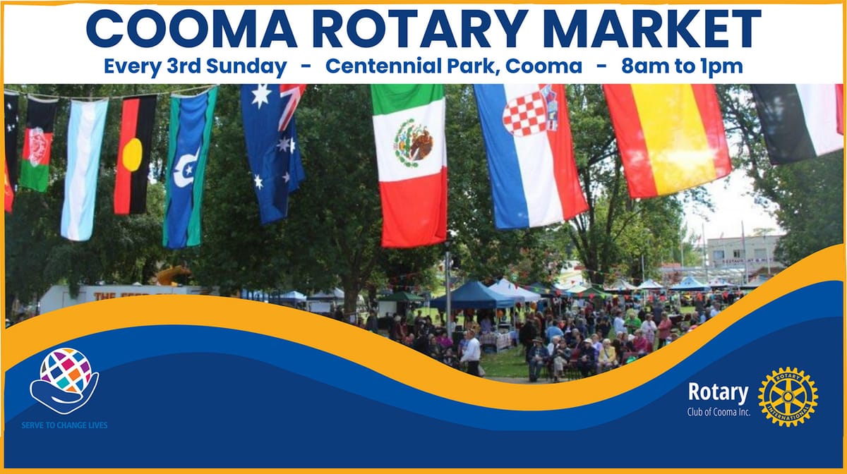 Cooma Rotary Markets Post feature image