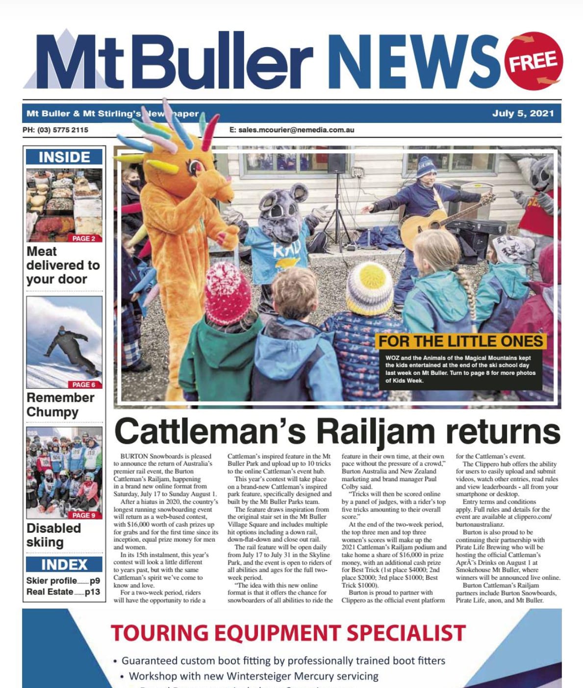 Mt Buller News - July 5 2021 Post feature image
