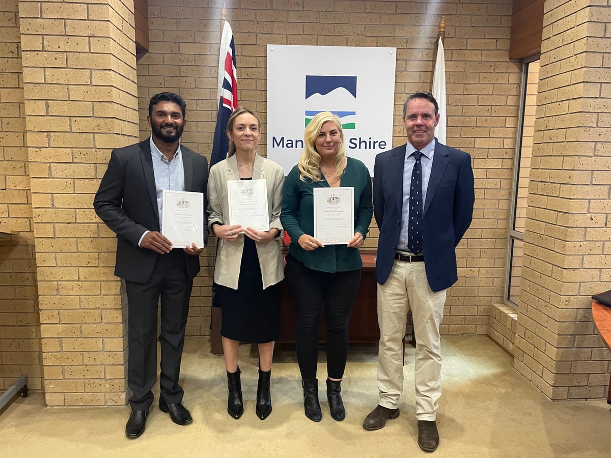 Mansfield welcomes new Australian citizens Post feature image