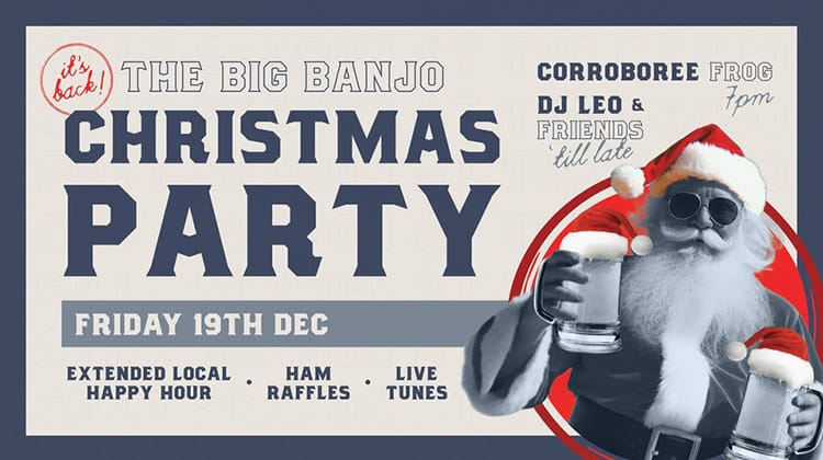 Jindabyne - Big Banjo Christmas Party Post feature image