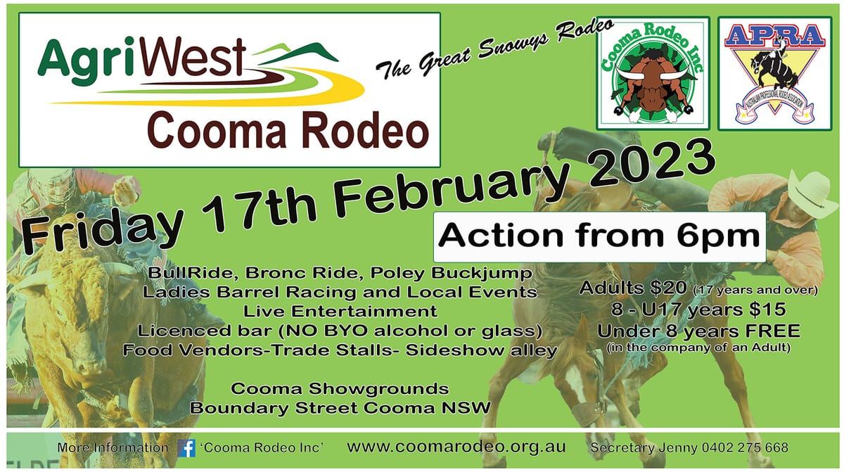 Cooma Rodeo 2023 Post feature image