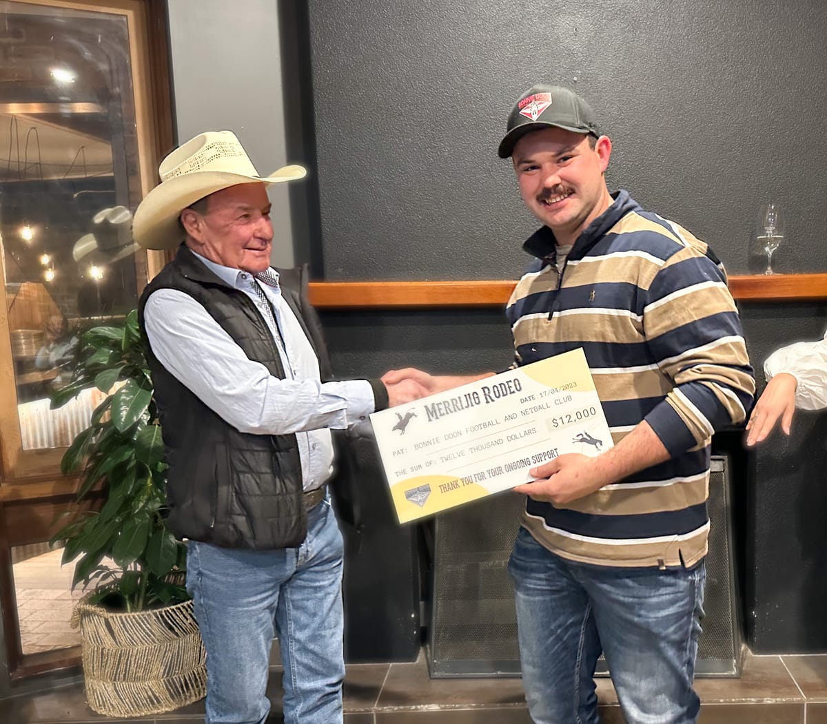 Record give–back to rodeo volunteers Post feature image