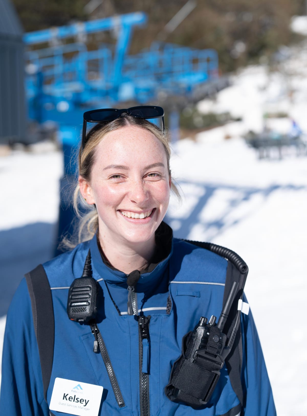 Falls Creek guest services leader adds a creative thread to the season Post feature image