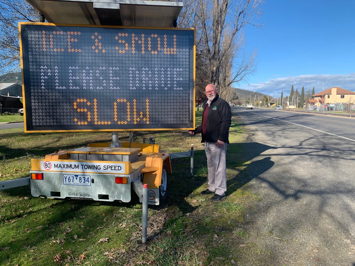 Black ice warning for drivers Post feature image