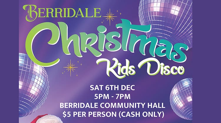 Berridale Kids Christmas Disco 2025 Post feature image
