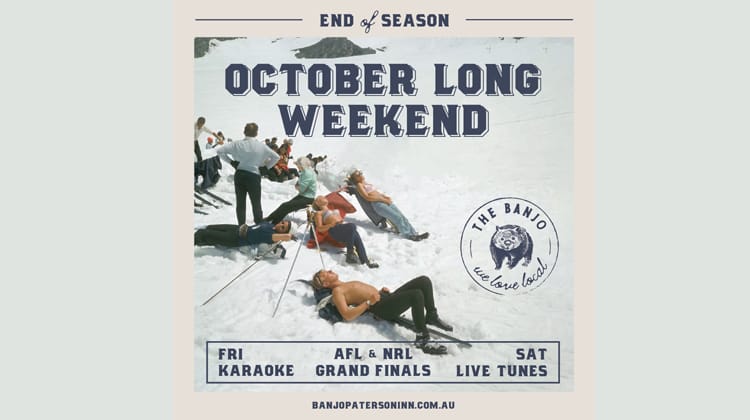 Banjo Paterson Inn October Long Weekend 2023 Post image