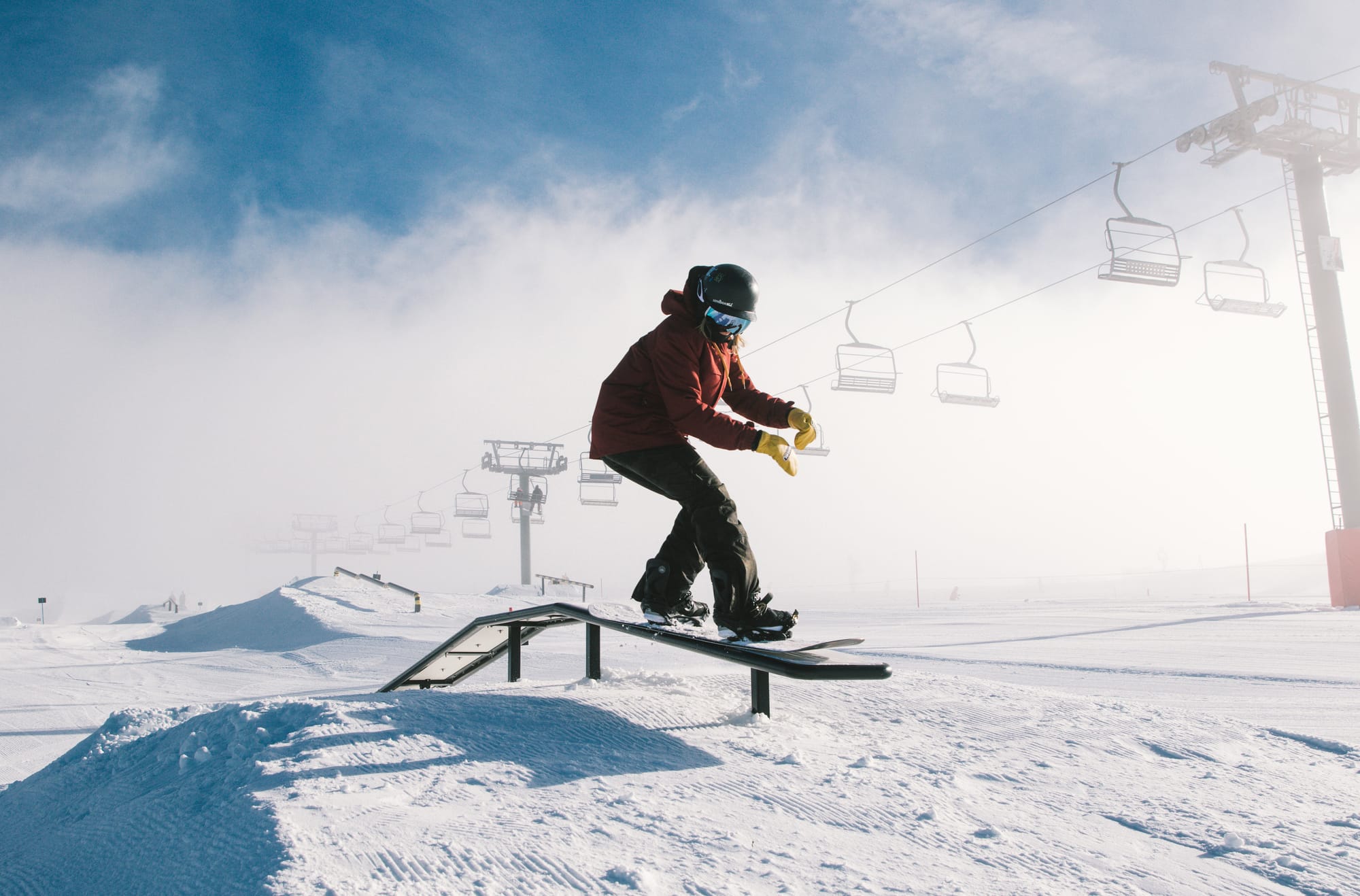 Beginner tips with Hotham terrain park manager, Briony Johnson Post image