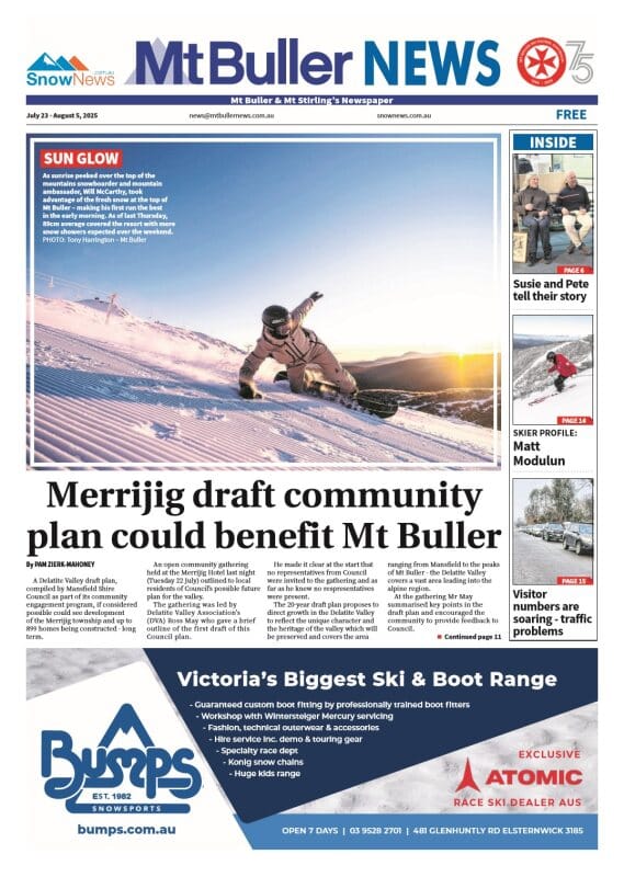Mt Buller News, Wednesday, July 23, 2025 Post image
