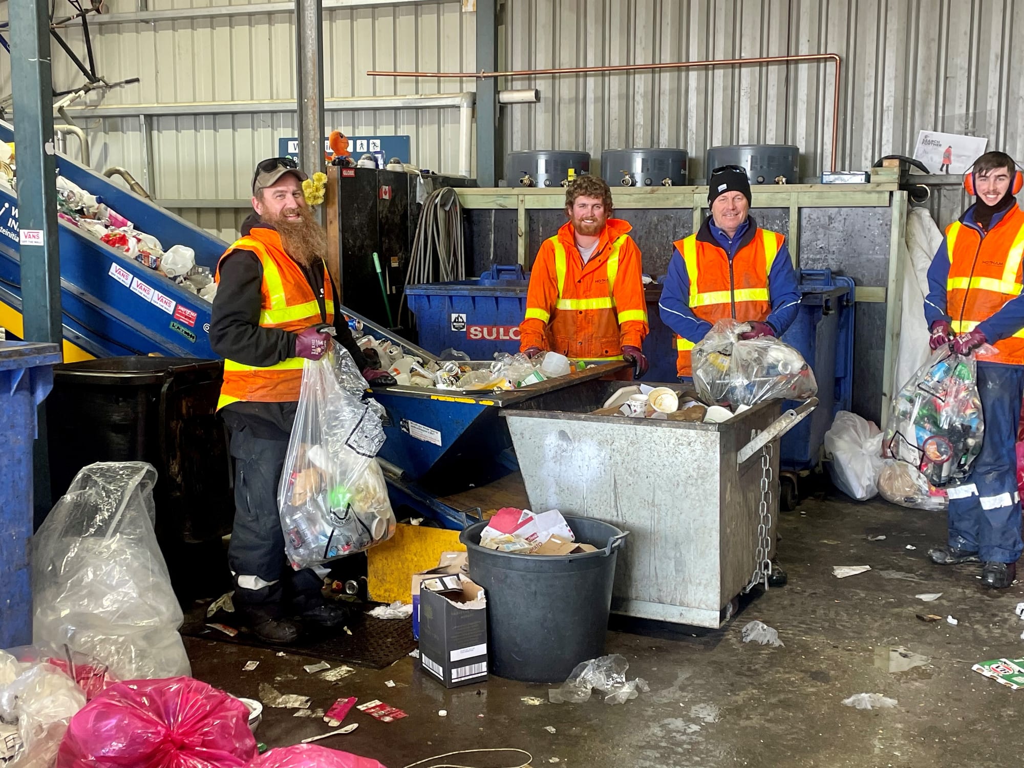 It takes a team at Hotham Post image