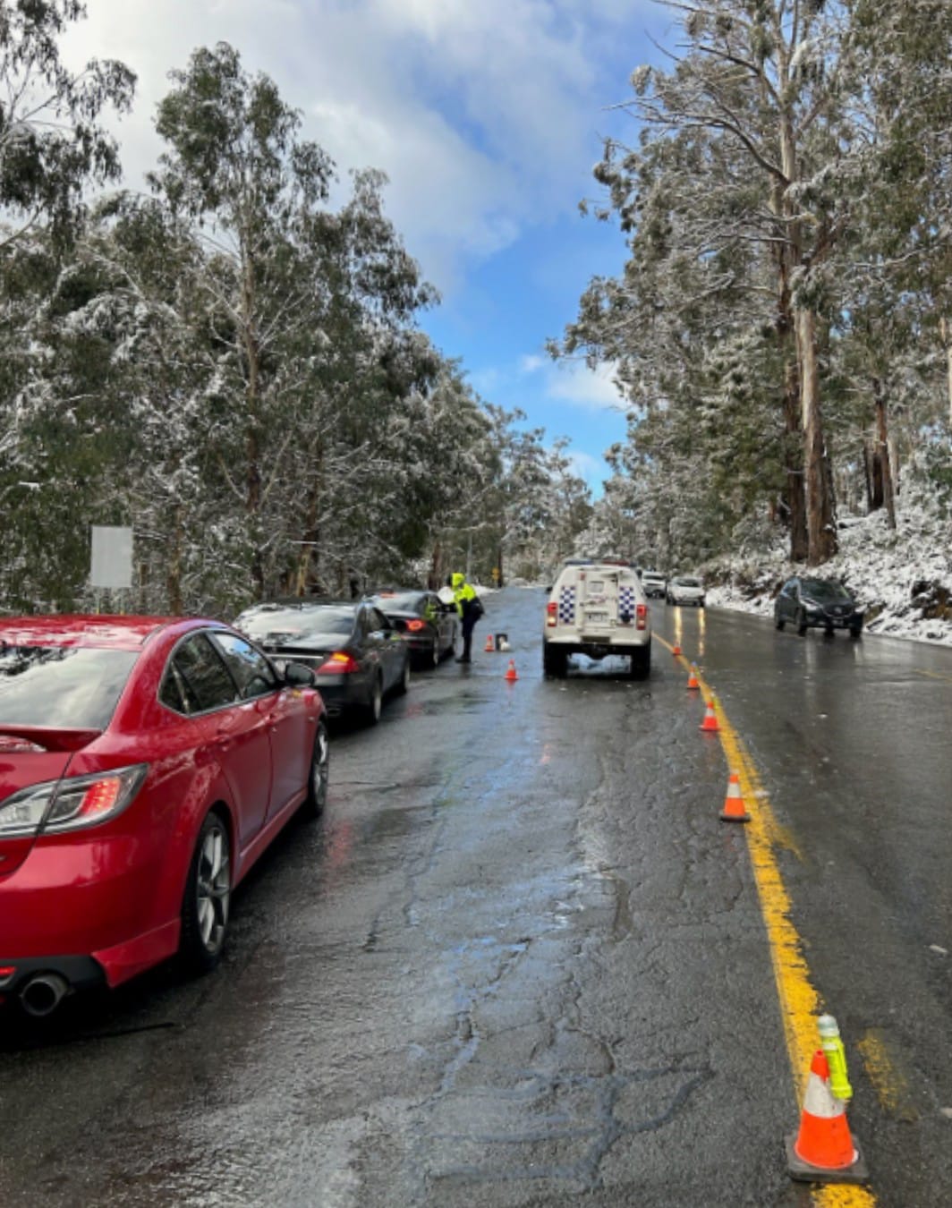 Slow down, urge police Post image