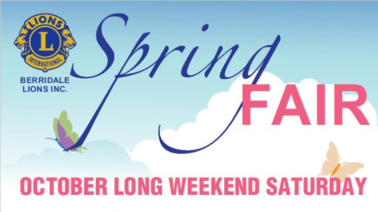 Berridale Lions Club Monster Spring Fair Post image