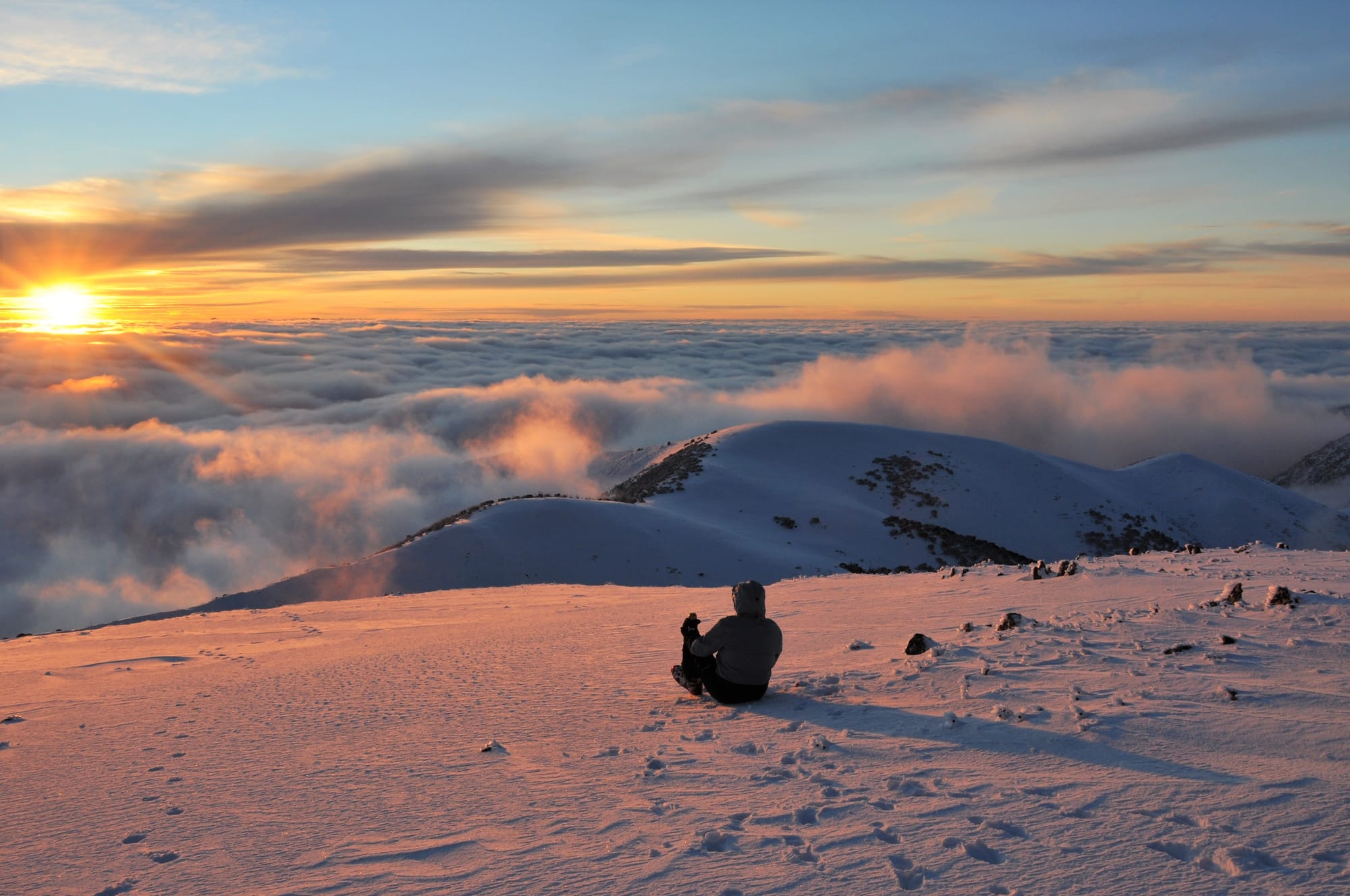 Sunset on the hill… Post image