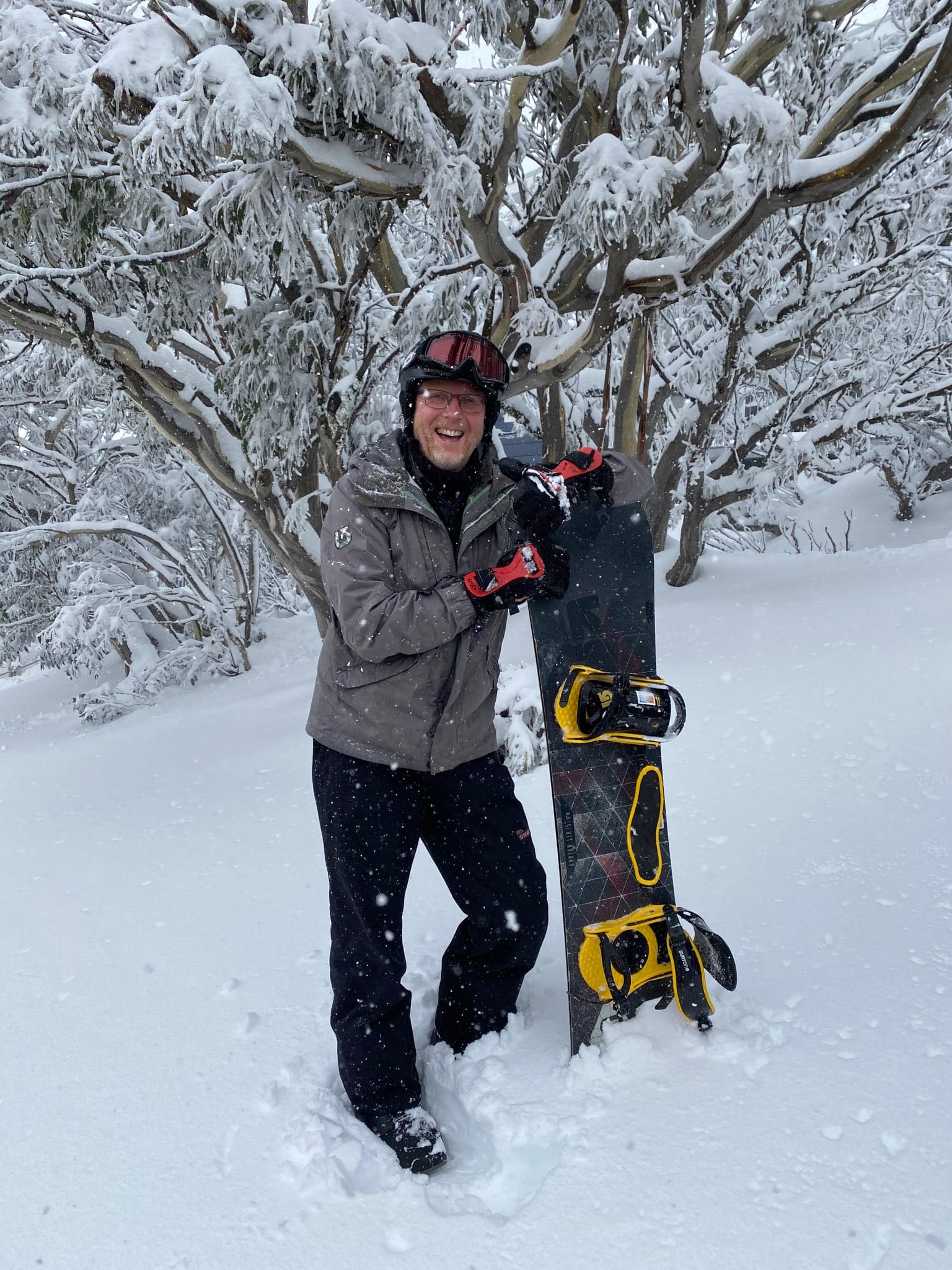 Dean keen on the snow Post image