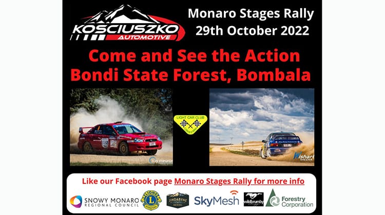 Kosciuszko Automotive Monaro Stages Rally Post image