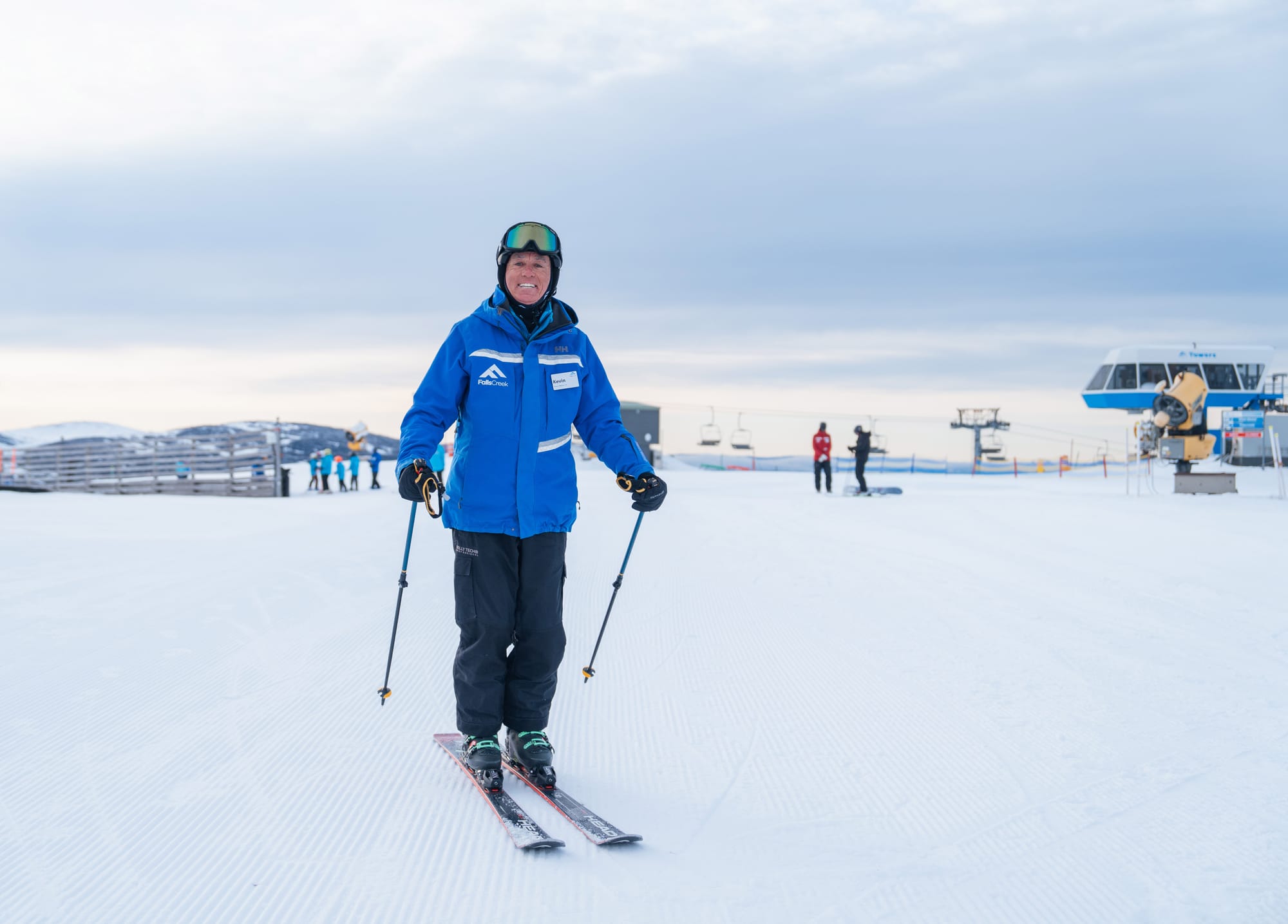 Kev's dream job at Falls Creek: trading in a desk job for ski boots Post image