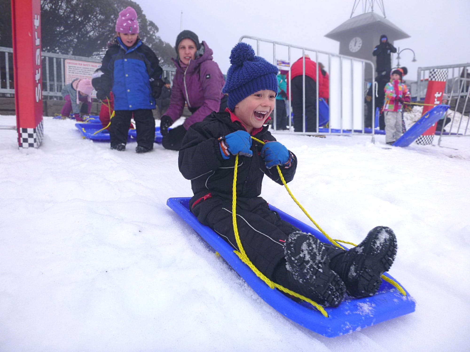 Be toboggan safe Post image