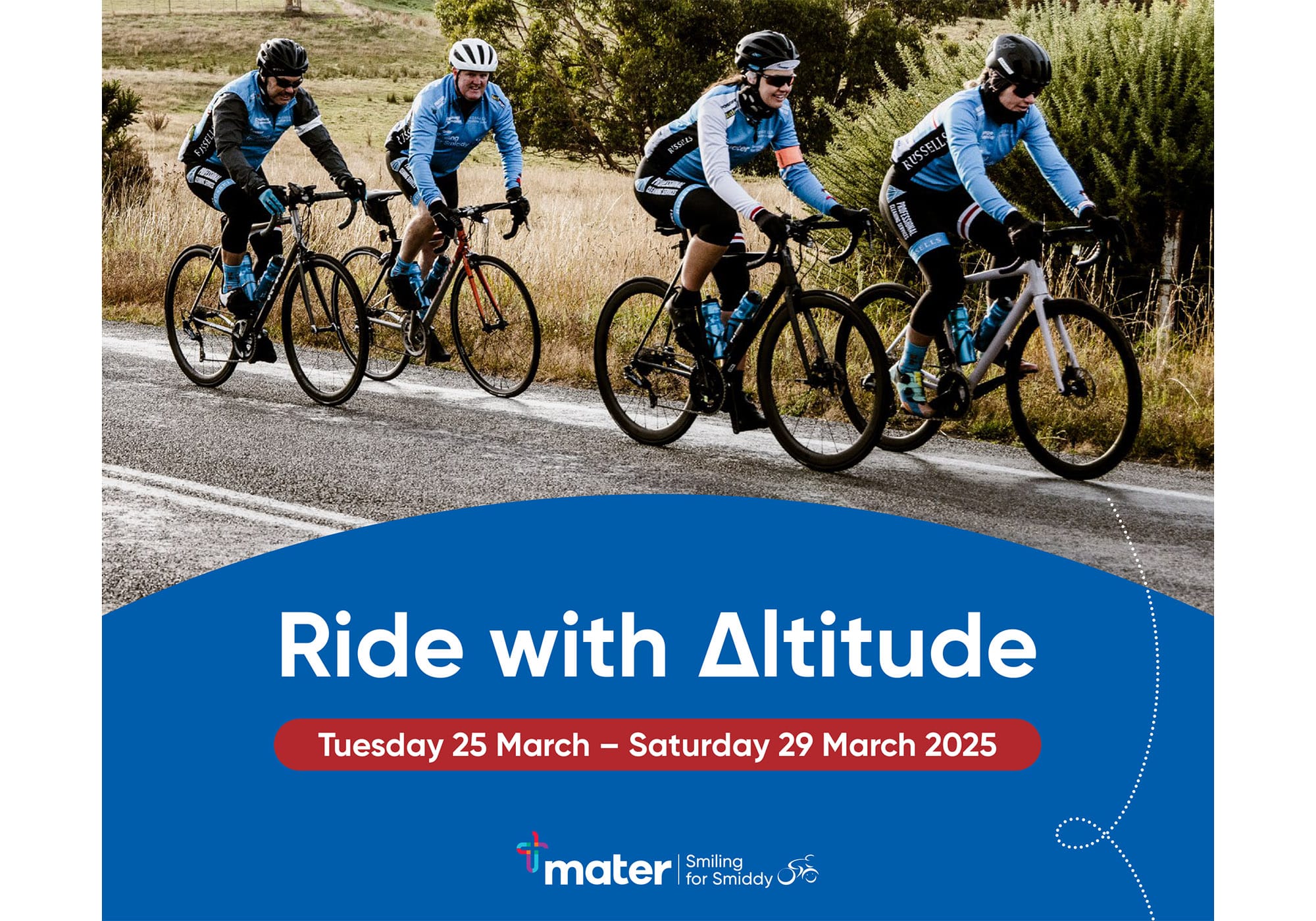 Challenge Snowies Charity Ride Post image