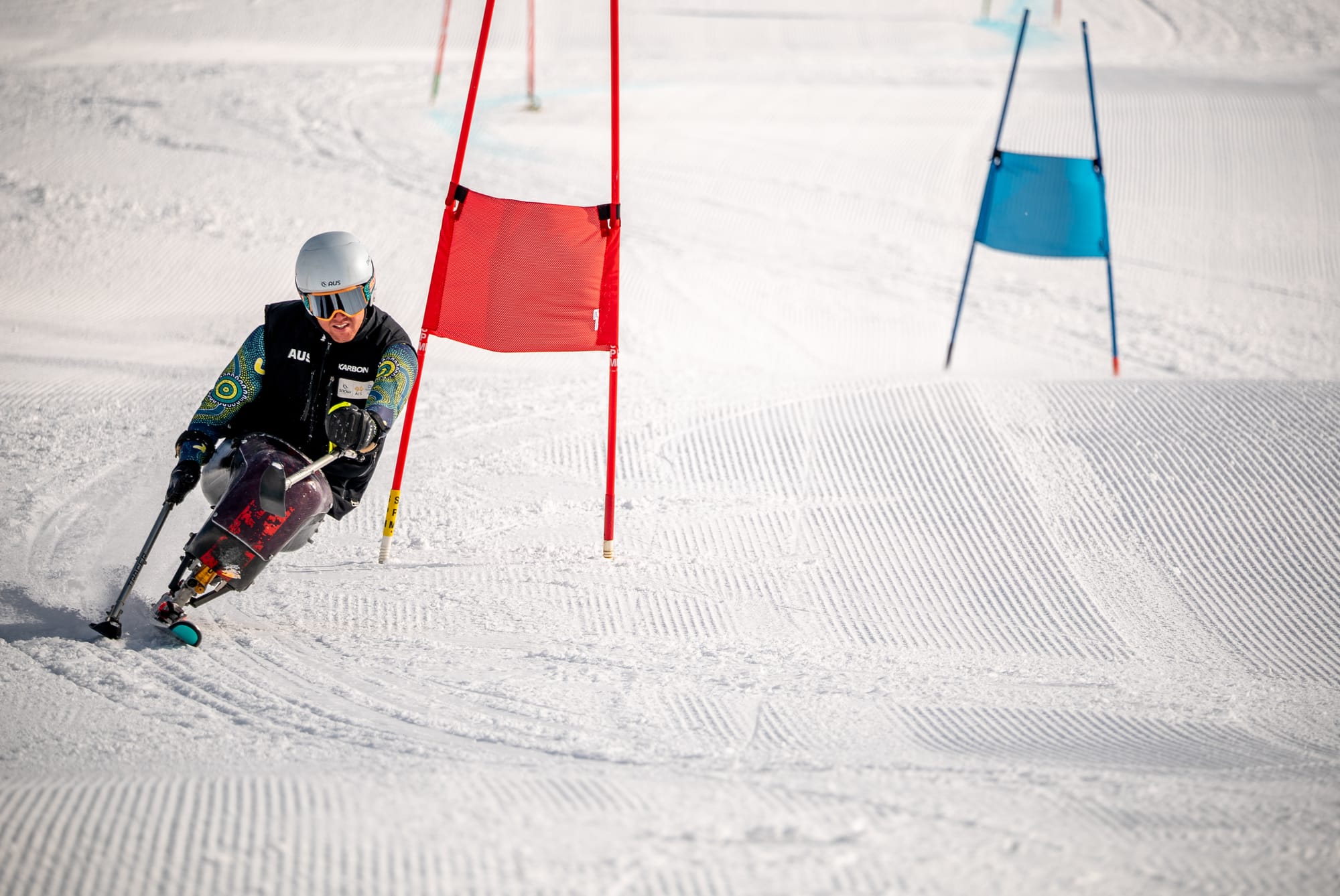 Aussie para-alpine skiers hone skills at Falls Creek Post image